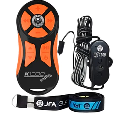 Controle Longa Distancia Jfa K1200 Preto Com Laranja