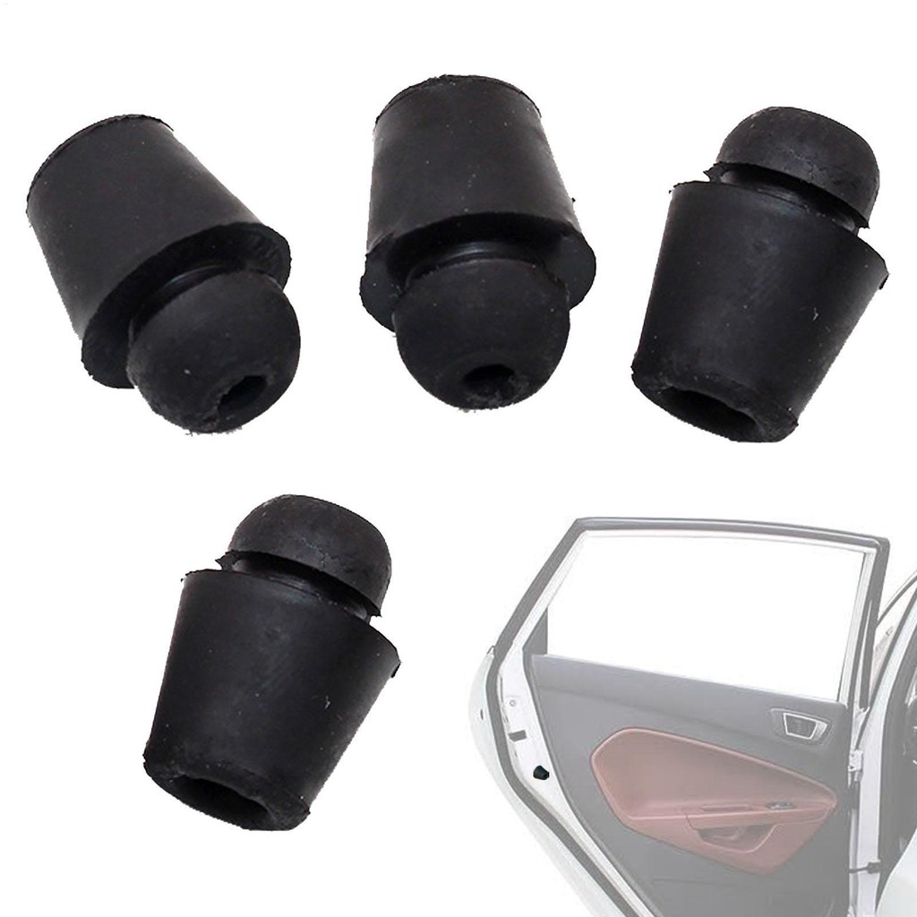 4Pcs Car Door Bumper Dampers Buffer Rubber Pad Cover Rubber Anti Shock Bump Stop Rubber For Hyundai Ix35 kernabr