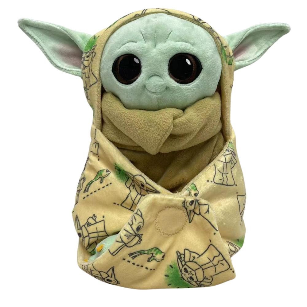 Pelúcia Star Wars Yoda Baby 25cm - Fun Divirta-se em Oferta na Shopee