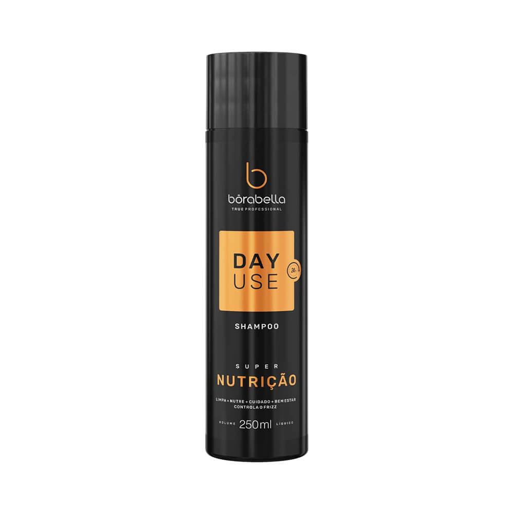 Shampoo Borabella Day Use Super Nutrição 250ml em Oferta na Shopee