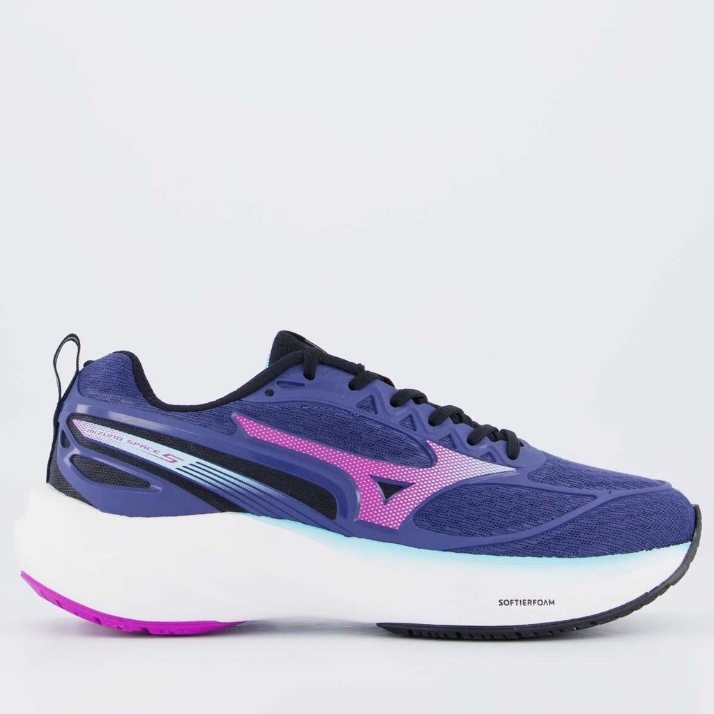 Tênis Mizuno Space 5 Feminino Azul em Oferta na Shopee