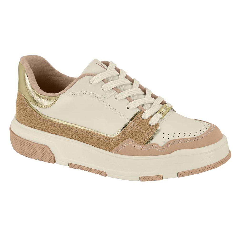 Tênis Vizzano Casual Feminino Sola Caixa 1455.102 Cadarço Lançamento
