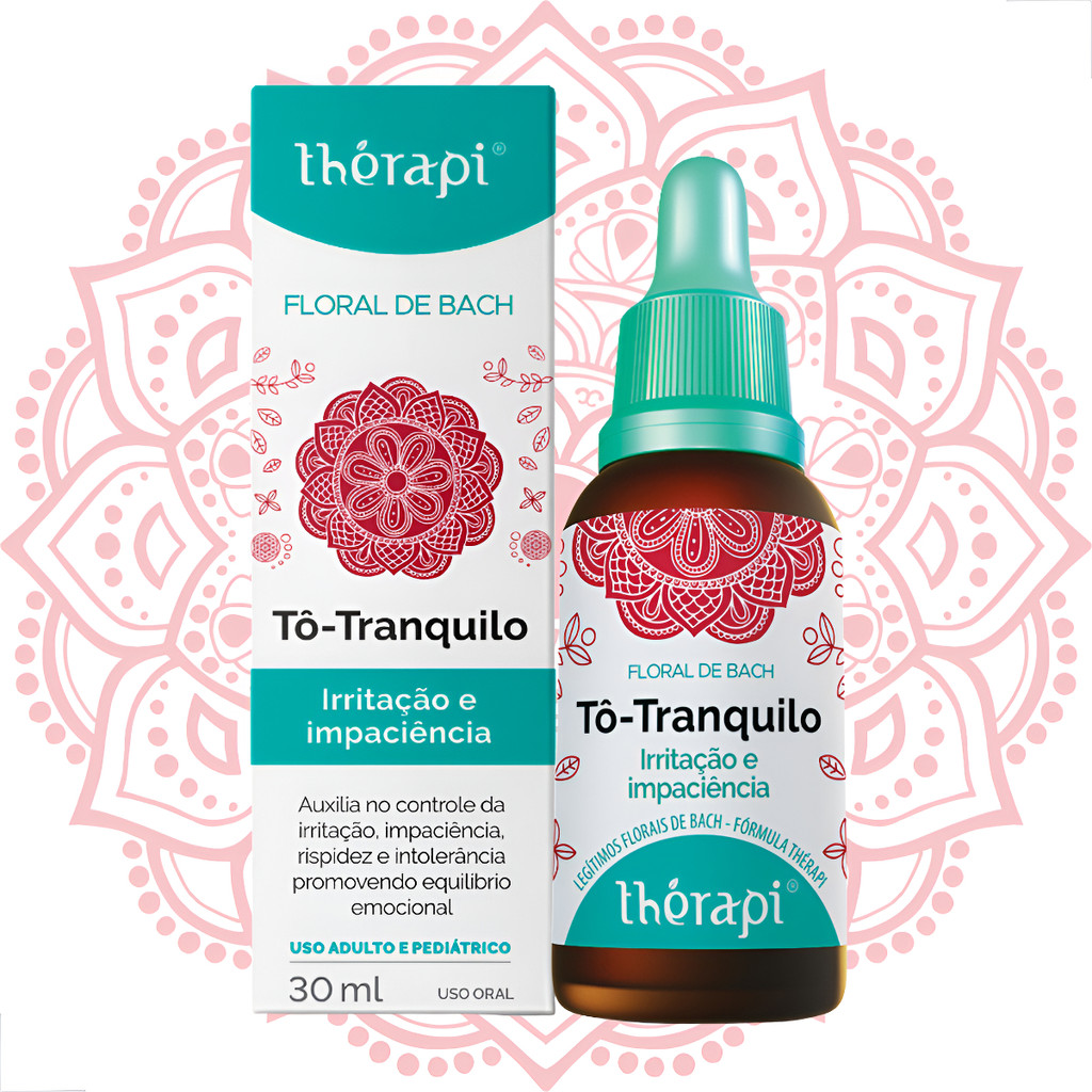 Floral De Bach Tô Trânquilo - Irritação 30ml Thérapi em Oferta na Shopee