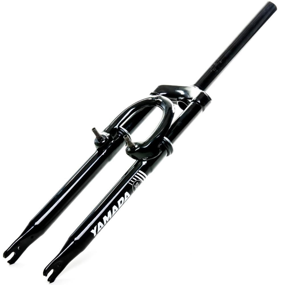 Garfo Aro 26 Suspensão Aço MXFK-5 Espiga 25cm Amortecedor Bike Ahead 28,6 Preto