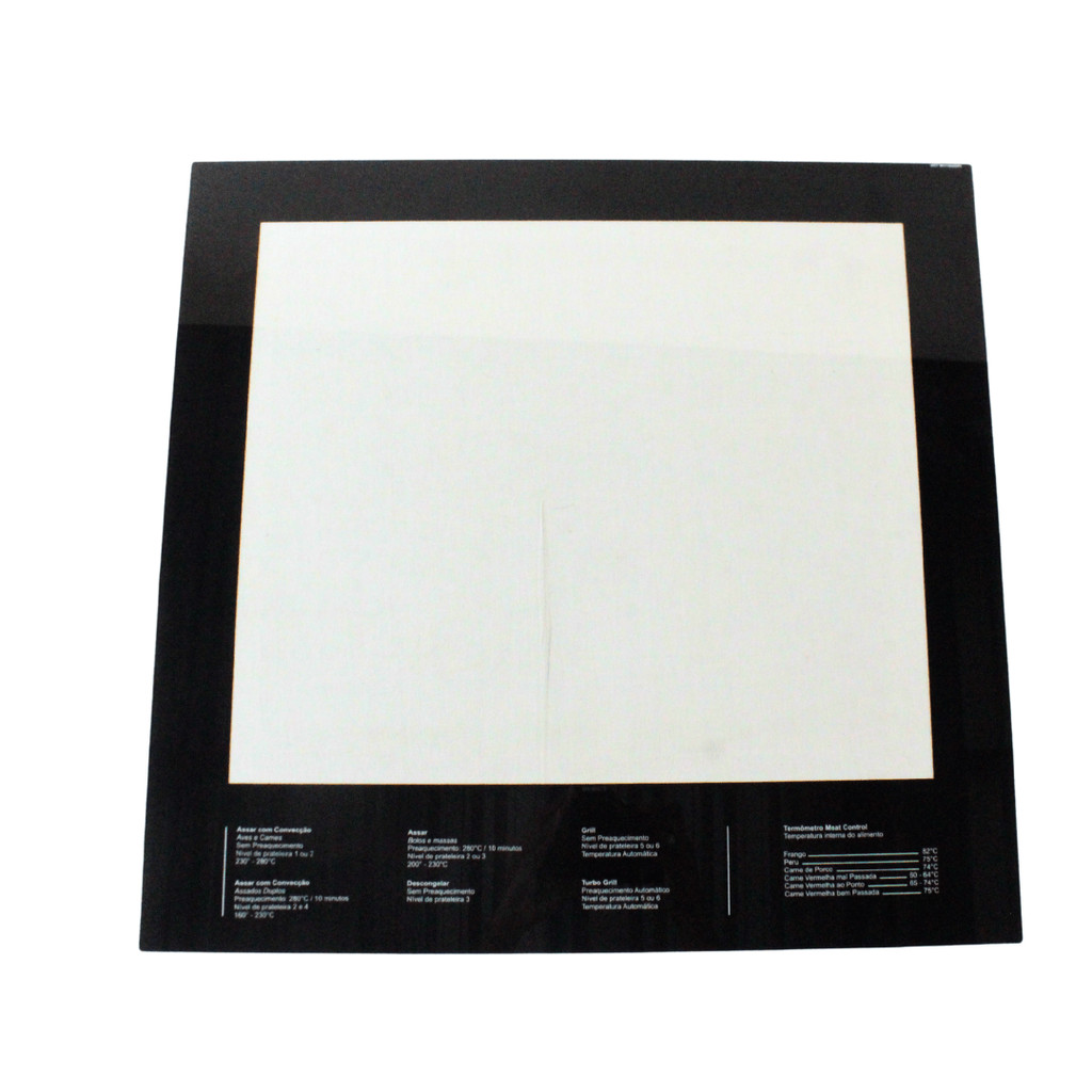 Vidro Interno Porta Forno Fogão Brastemp Boa84 Boc84 Bot84