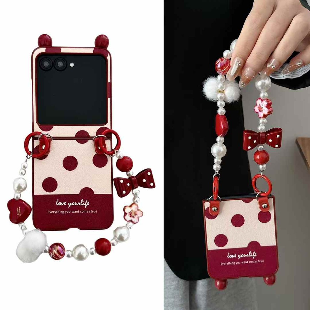 Para Motorola Razr 60 Ultra Razr50Ultra 2025 Plus Caso Único Moda Arco Flor Puls