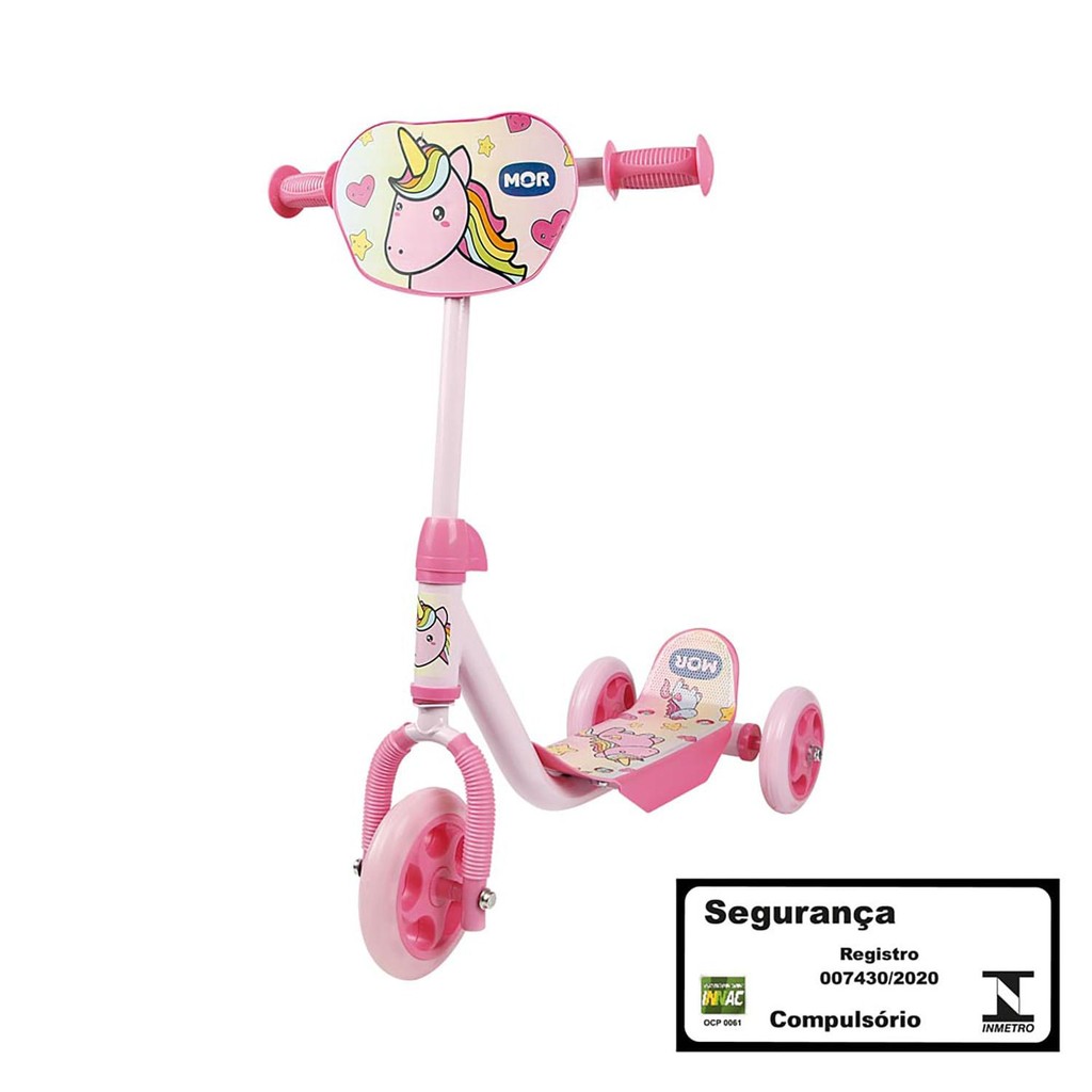 Patinete 3 Rodas Infantil Rosa em Oferta na Shopee