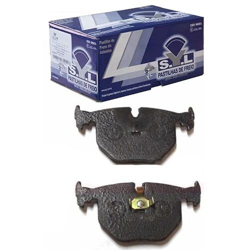 Pastilha De Freio Traseira 323I 1998 A 1999 / 330Ci 2000 A 2002 / 330I 2000 A 2005 / 740I 1995 A 2001 / 750I 1995 A 2000