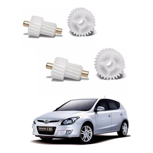 Kit 2 reparo Do Retrovisor Hyundai I30 Engrenagem Rebatimento em Oferta na Shopee