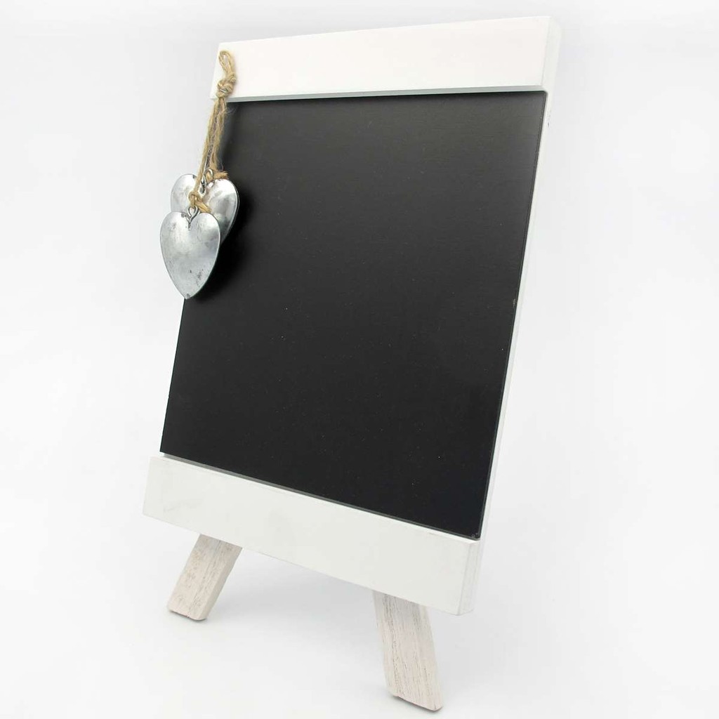 Mini Cavalete Rústico Quadro Negro Lousa Giz
