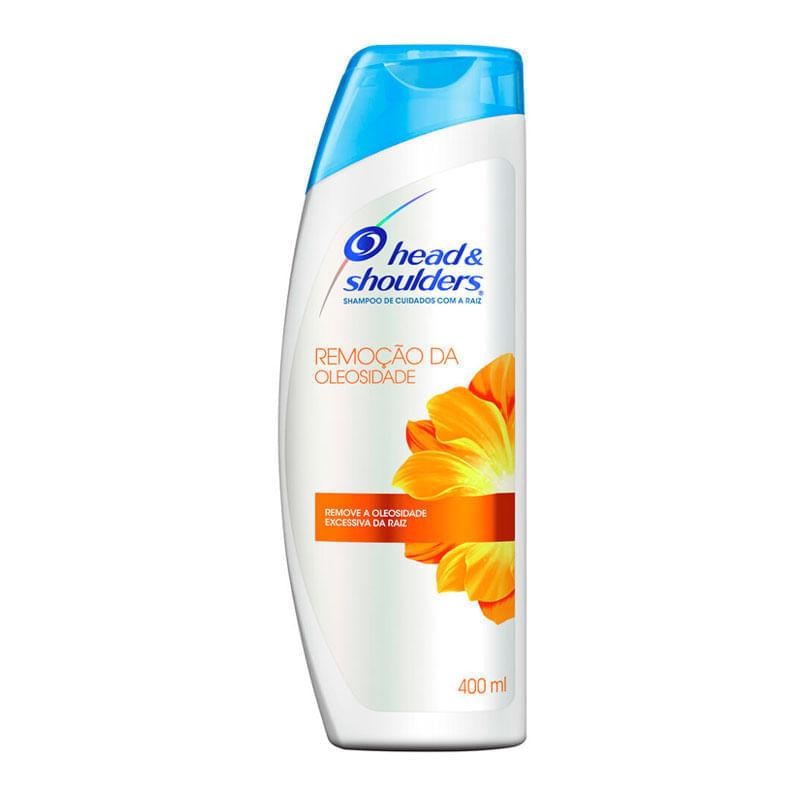 Shampoo Head & Shoulders Remoção da Oleosidade 400ml em Oferta na Shopee