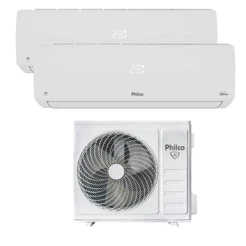 Ar Condicionado Bi Split Inverter Philco 18000 BTUs (2X9000) Quente e Frio 220V PAC18QV