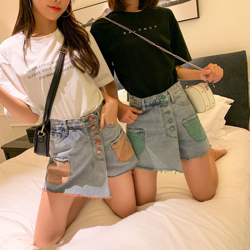 Cintura alta a linha Shorts verão 2025 novo estilo versão coreana Plus Size gordura mm100kg mais magro olhar Jeans femin