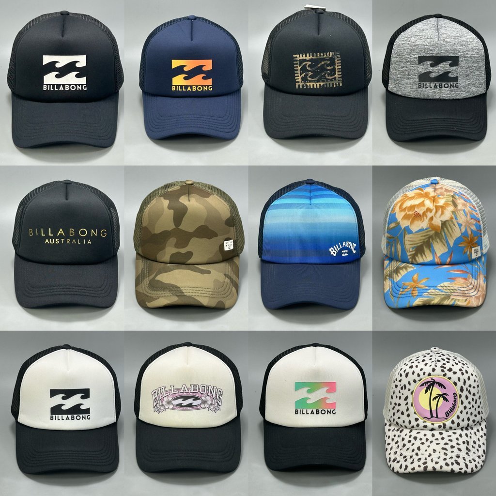 Skate Surf Billabong Chapéu Esportes Ao Ar Livre Lazer Chapéus De Beisebol Ajustáveis De Algodão Masculino E Feminino