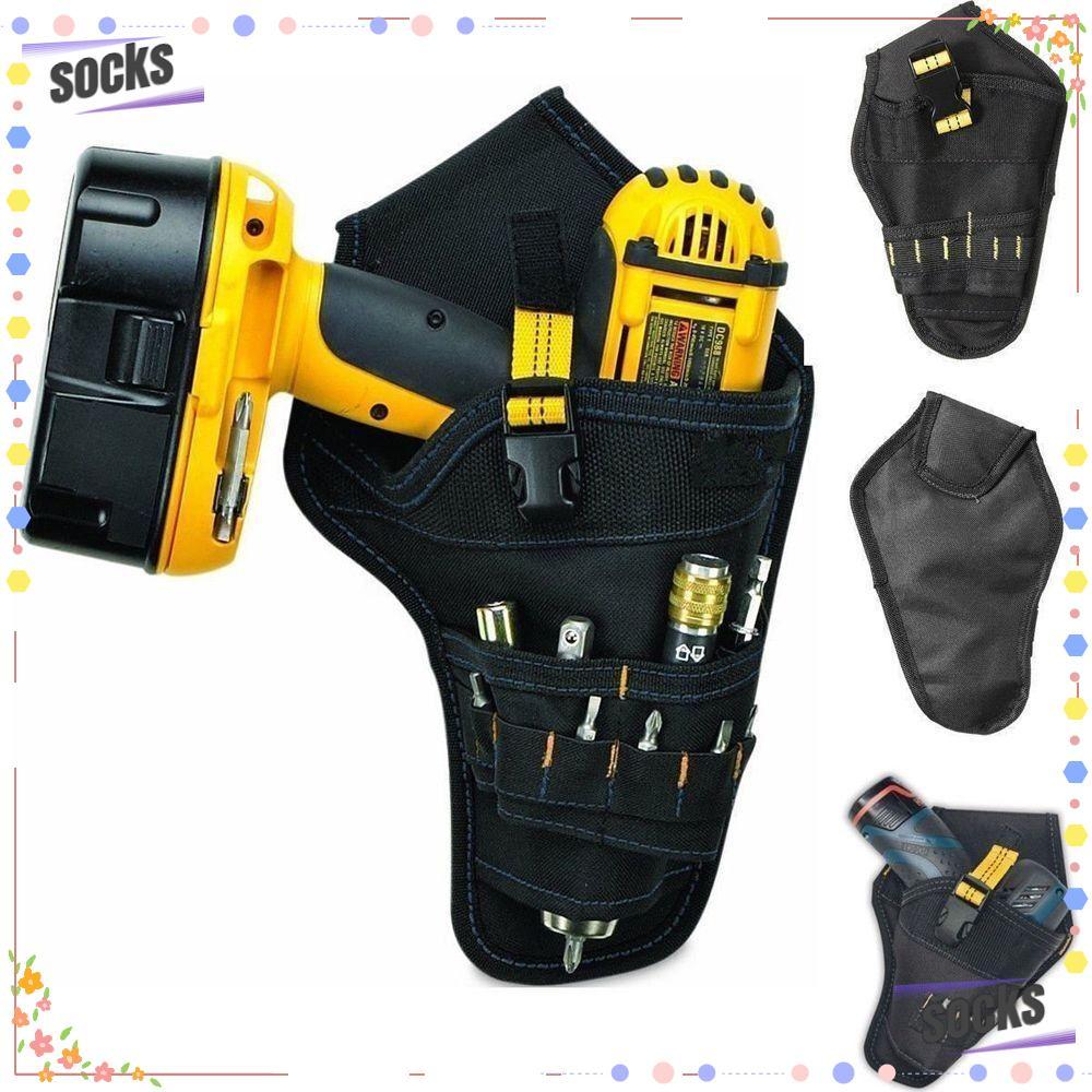 Saco De Broca Resistente Das Meias , Kit De Ferramentas Da Elétrica Do Pano Multi-Bolso , Ferramenta Cor Retalhos