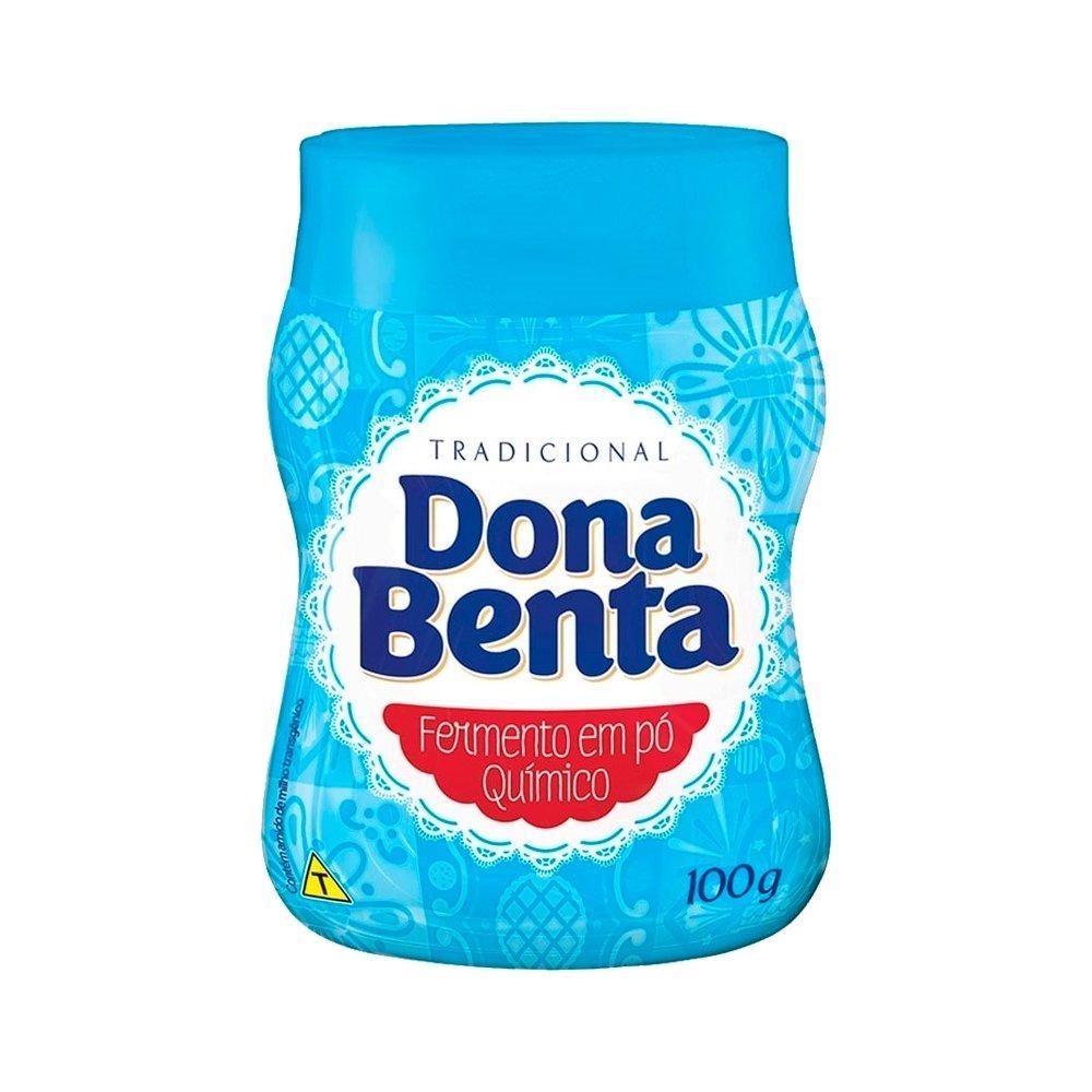 Fermento em Pó Dona Benta 100g - Embalagem com 6 Unidades
