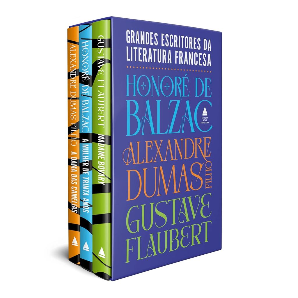 Box Grandes Escritores da Literatura Francesa | A Mulher de Trinta Anos, A Dama das Camélias e Madame Bovary