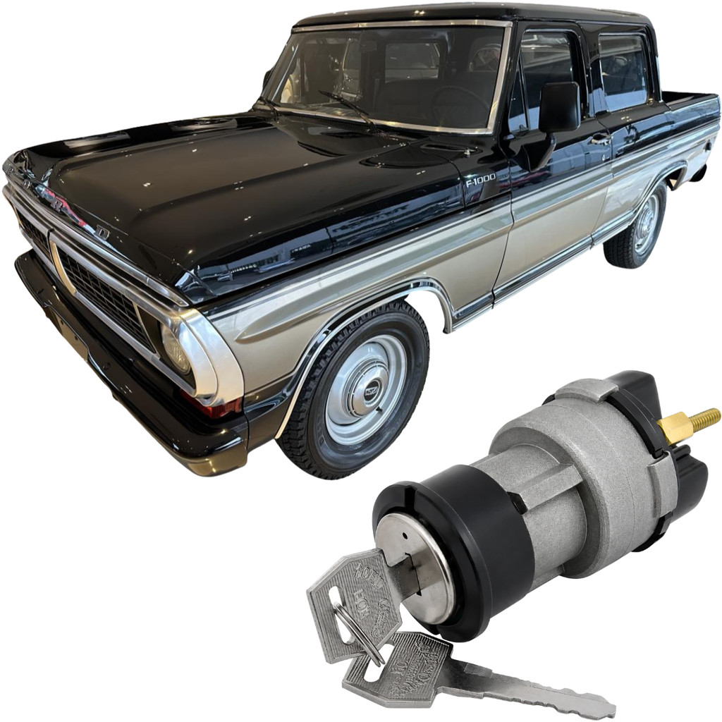 Cilindro Miolo Ignição Partida Ford F1000 1972 A 1984 Chave