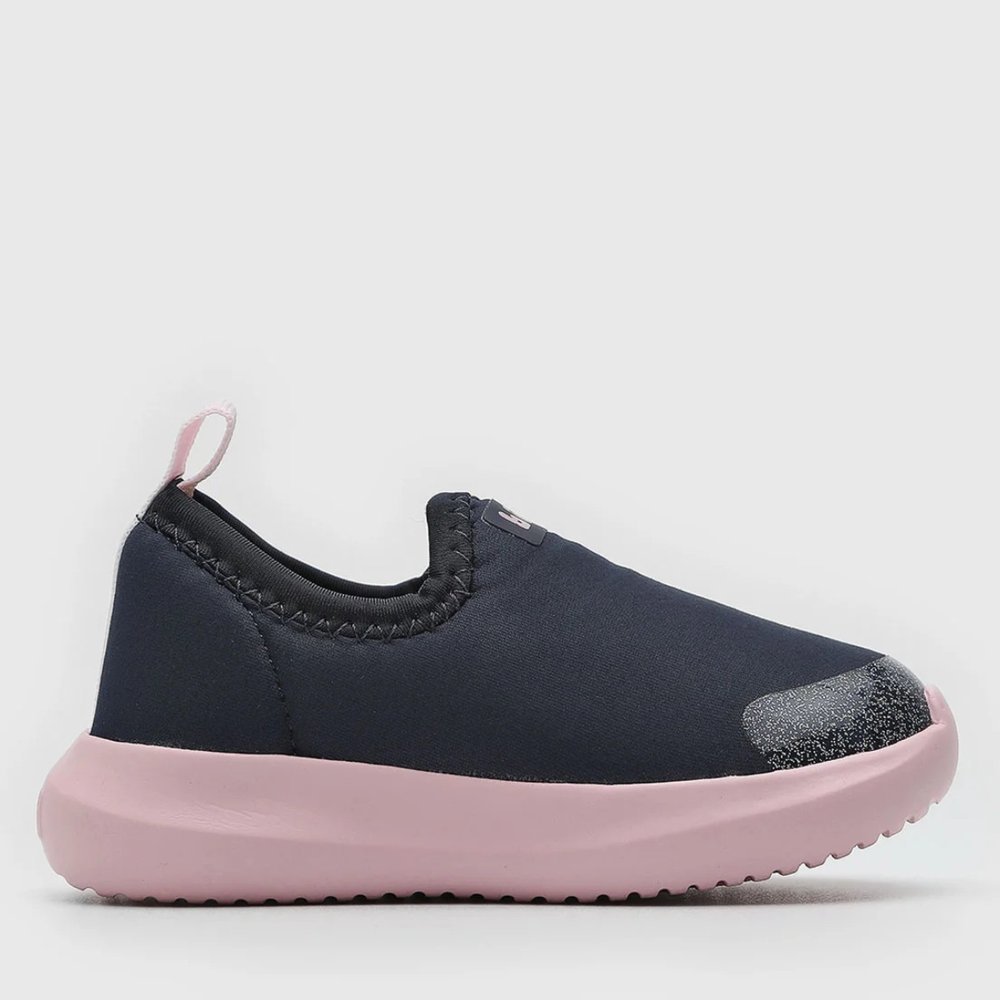 Tênis Meninas Infantil Flash Bibi Glitter Escola Casual - Azul