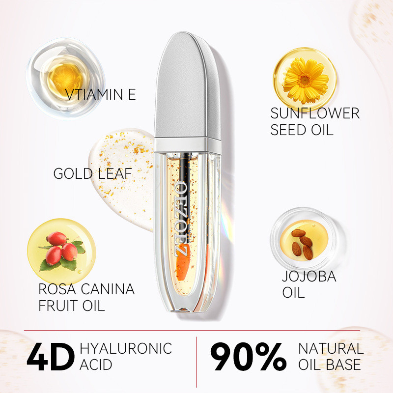 Óleo labial que muda de cor, mais vendido, hidratante de longa duração, hidratante, óleo labial que muda de cor