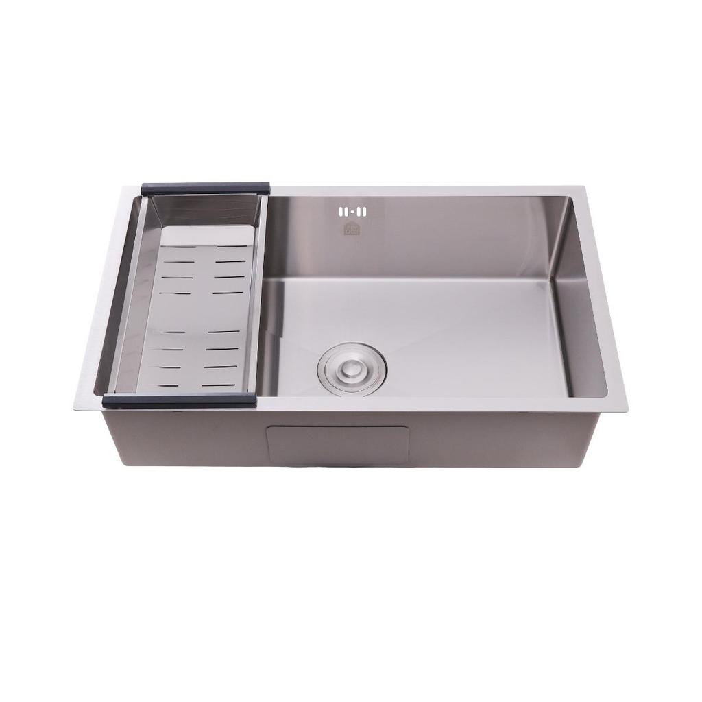 Cuba Gourmet Terena 74x44cm Aço Inox 304 - Pingoo Prata