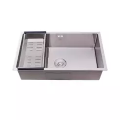 Cuba Gourmet Terena 74x44cm Aço Inox 304 - Pingoo Prata