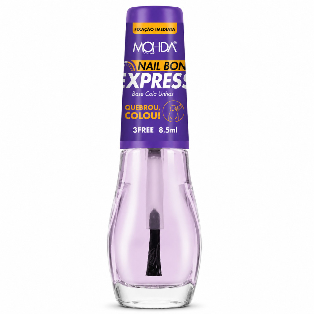 Esmalte Mohda Nail Bond Express Cola Unha