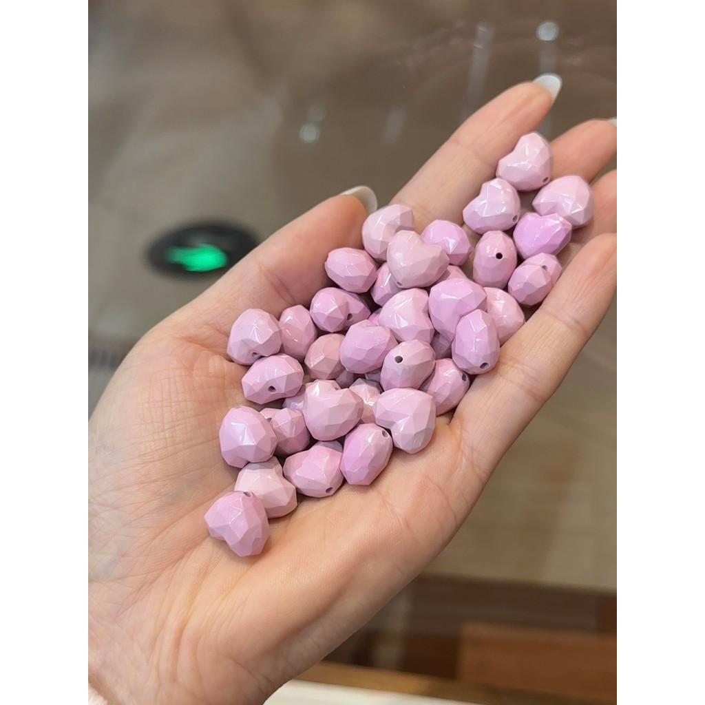 Diamante magnésio mina facetada amor artesanal diy acessórios pulseira colar pingente acessórios moda All-Match S