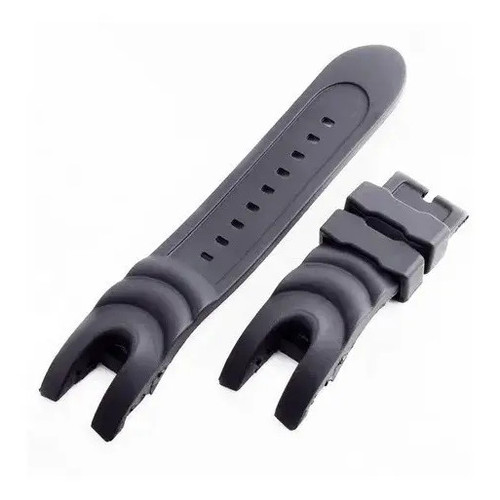 Pulseira Para Invicta Venom Reserve Preta 16148 16149 14465 Preta 2.6 Cm