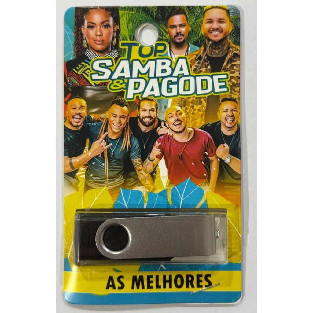 PenDrive Personalizado -  TOP SAMBA E PAGODE