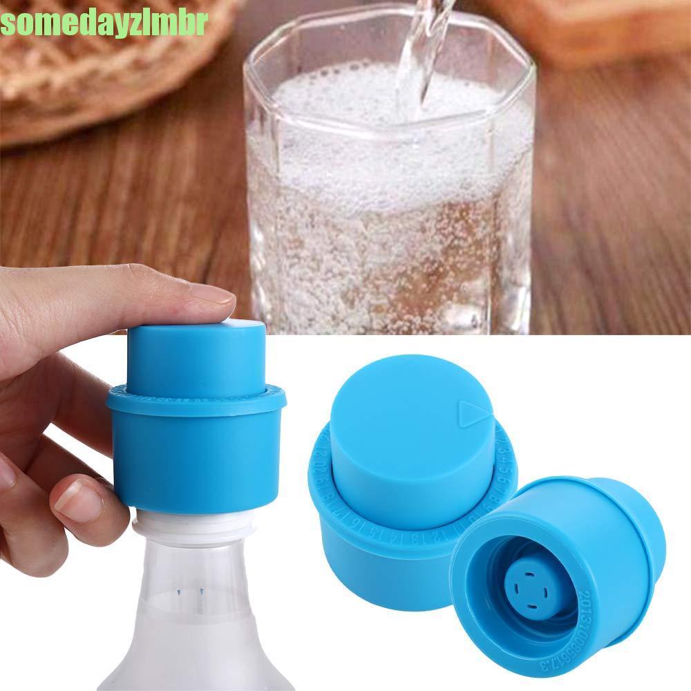 SOMEDAYZL0M Garrafa Superior Cola Efervescente Bebida Fresca Mantendo Tampas Da Bomba Aferidor Tampa Protetora Carbonata