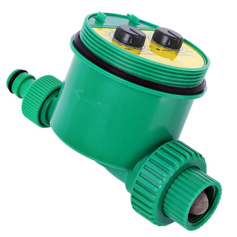 Conjunto de Timer de Irrigação com Rosca de 3/4 polegadas, Controlador de Rega por Aspersão, Conector de Mangueira de 15