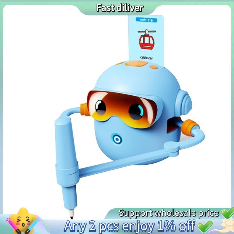 Aprendizagem Interativa Para Crianças Brinquedo Robô De Desenho Educacional Iluminação De Desenvolvimento Da Primeira In