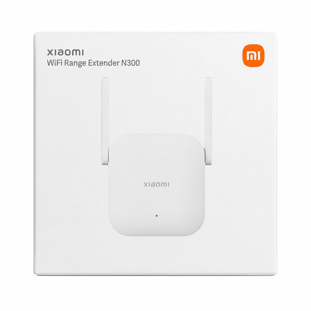Repetidor WiFi Xiaomi Mi N300 Original Amplificador Extensor de Sinal Wireless 300Mbps Roteador Pronta Entrega