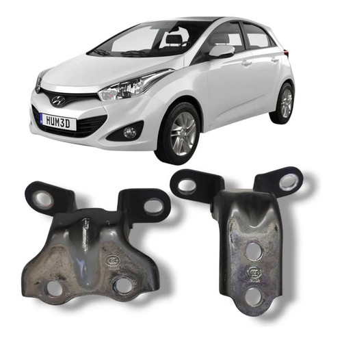 Dobradiça Porta Traseira Direita Hyundai Hb20 2013 2019 Orig