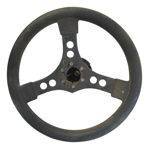 Volante Esportivo Antigo Volkswagen Fusca 70 80 Avaria Preto