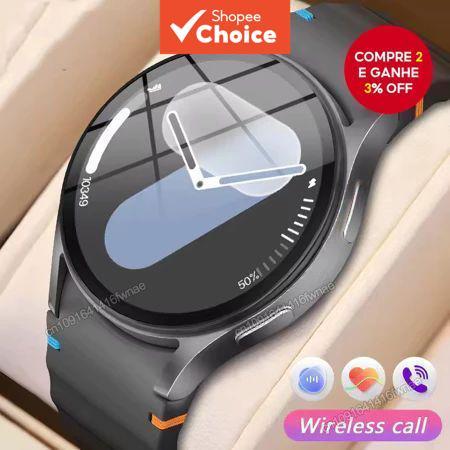 Smartwatch Watch 7 com GPS, monitoramento de saúde, ligação via Bluetooth e rastreador esportivo – Novidade 2026