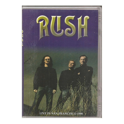Rush - Dvd Live In San Francisco 1998 - Lacrado! Estandar