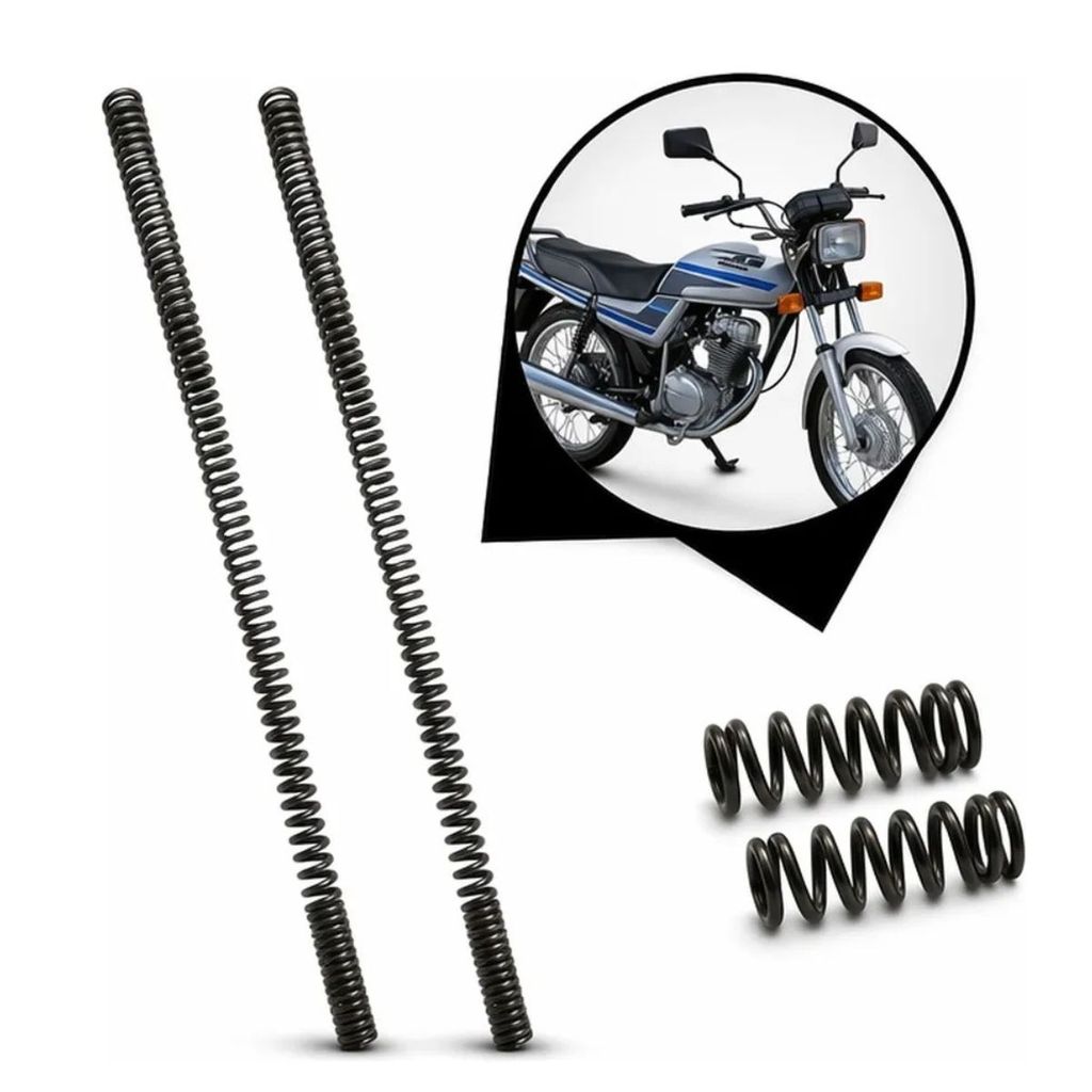 Par Mola Garfo Bengala+batente Cg 83/88-today-titan125 95/99