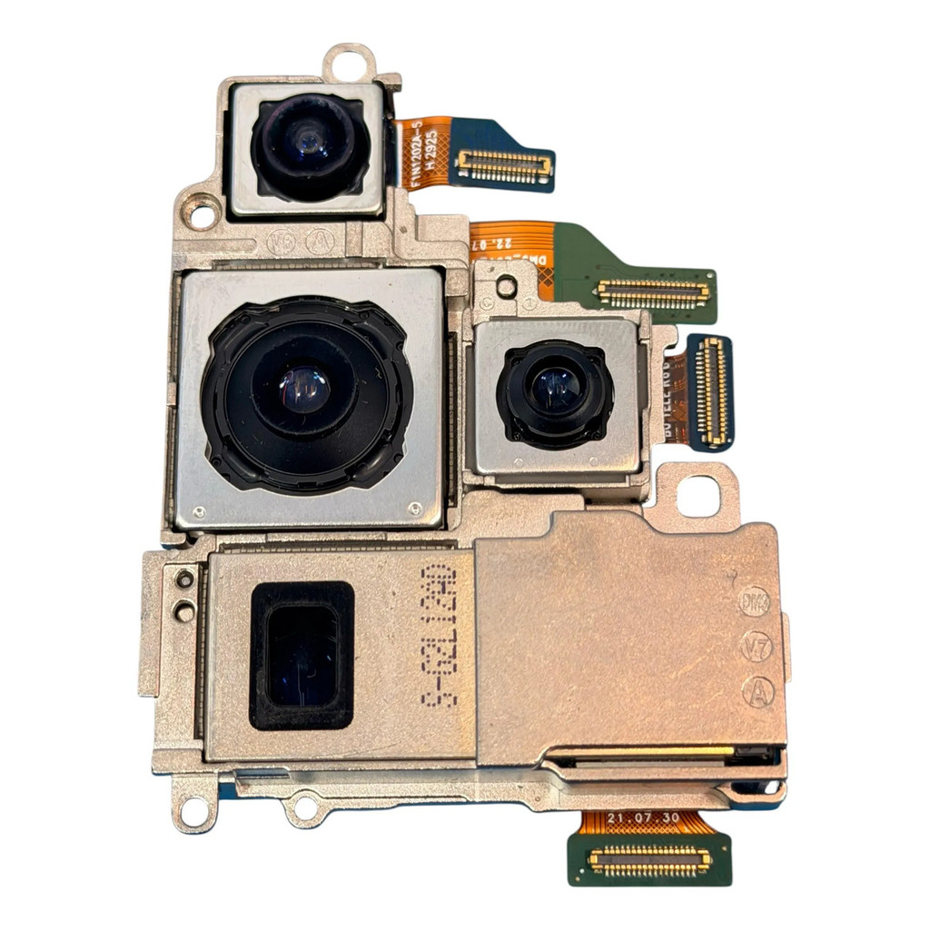 Para Samsung Galaxy S22 Ultra 5G Conjunto De Câmera Traseira Ori ret