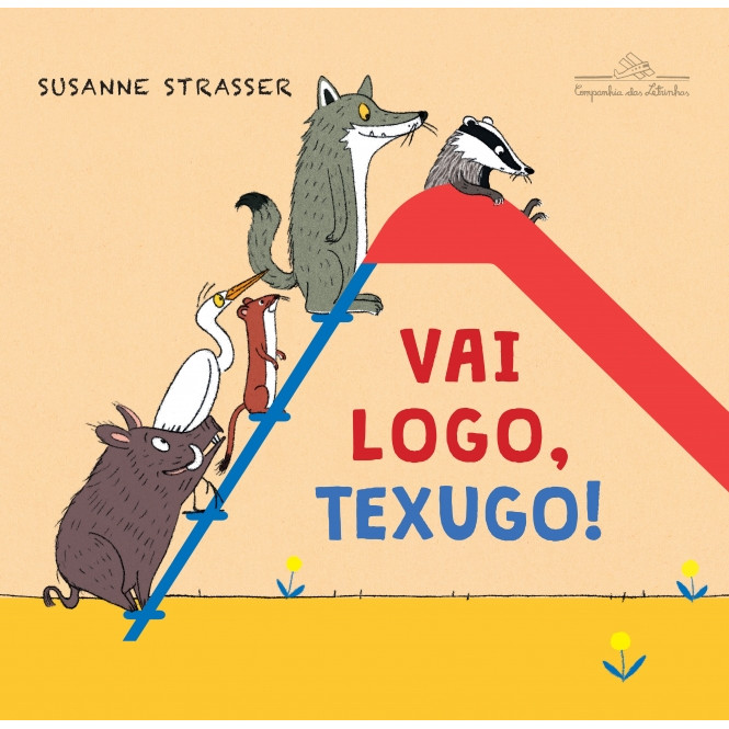 Capa do livro Livro - Vai Logo, Texugo! - Novo -
