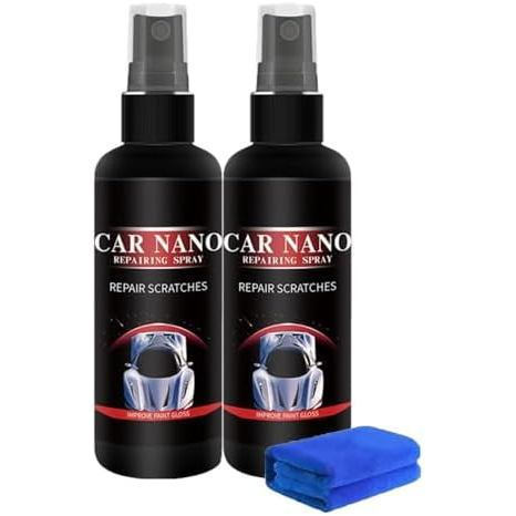 Spray Nano para Carros, remove arranhões, repara arranhões rapidamente, aumenta o brilho e realça a luminosidade, usado 
