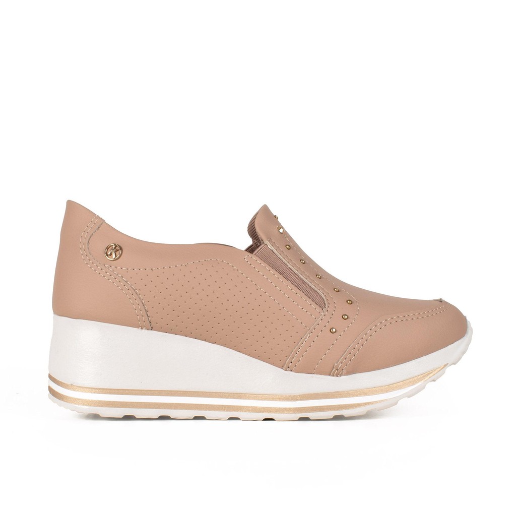 Tênis Kolosh Upper Slip On Feminino C1401B em Oferta na Shopee