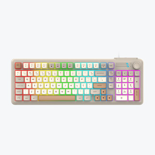 Teclado USB RGB Retroiluminado Com Fio Multimídia Knup KP-TE145 em Oferta na Shopee