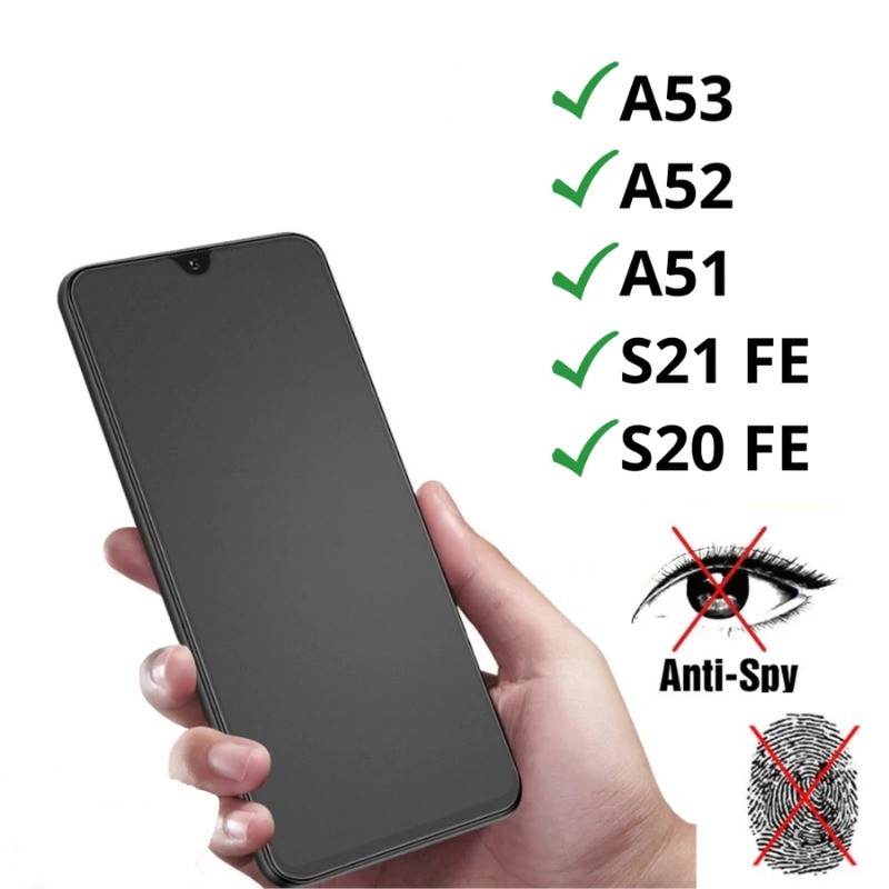 Película Ceramica Fosca Privativa Samsung Galaxy S20Fe S21 S21FE S22 S23 S24 S25 S22Ultra S23U S24U
