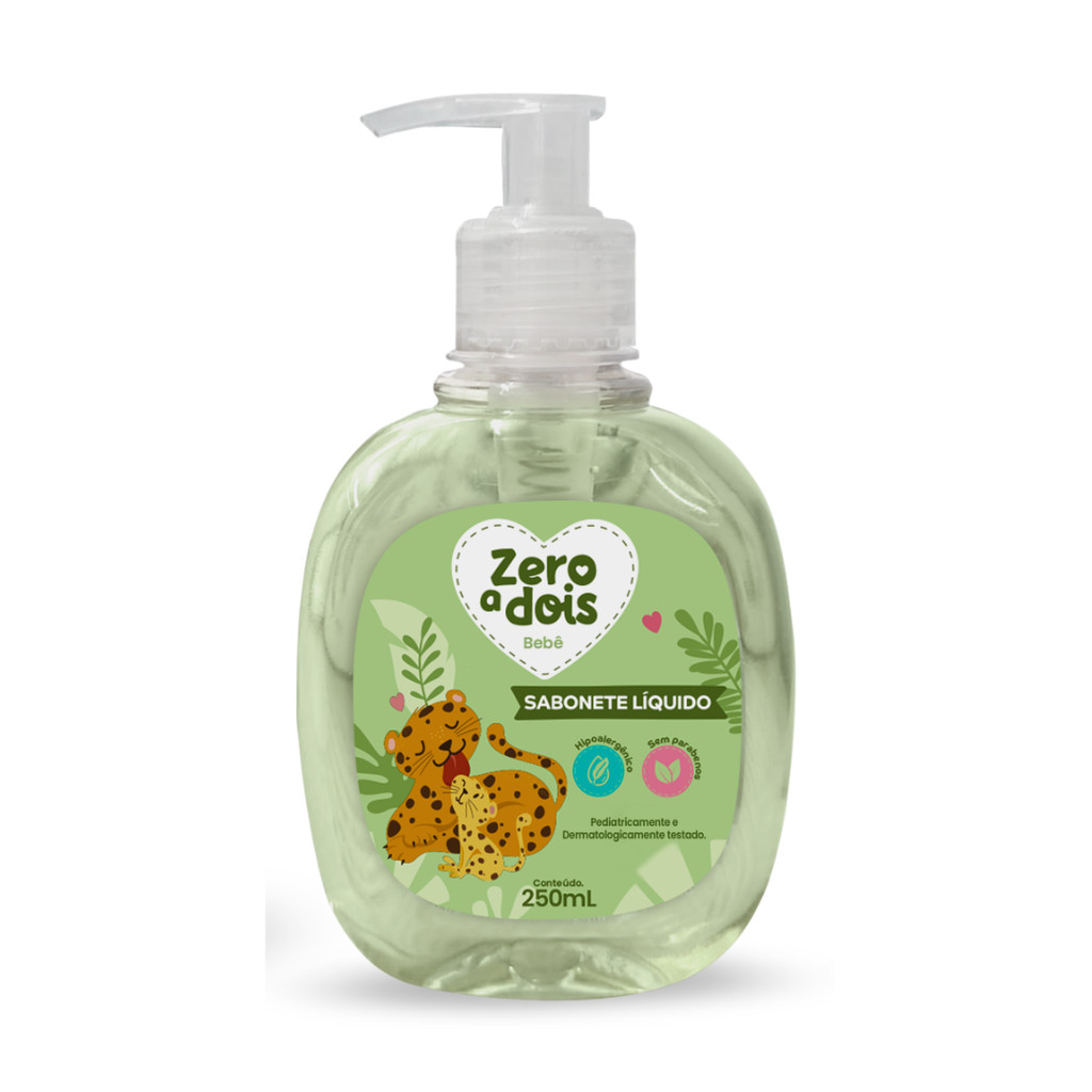 Sabonete Líquido para Bebê Zero a Dois 250 ml