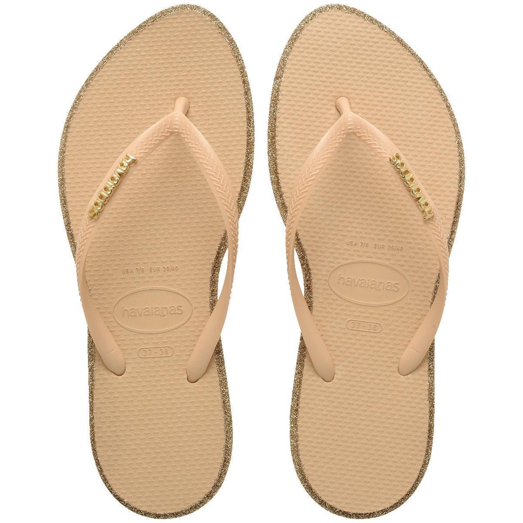 Chinelo Havaianas Slim Point Glitter em Oferta na Shopee
