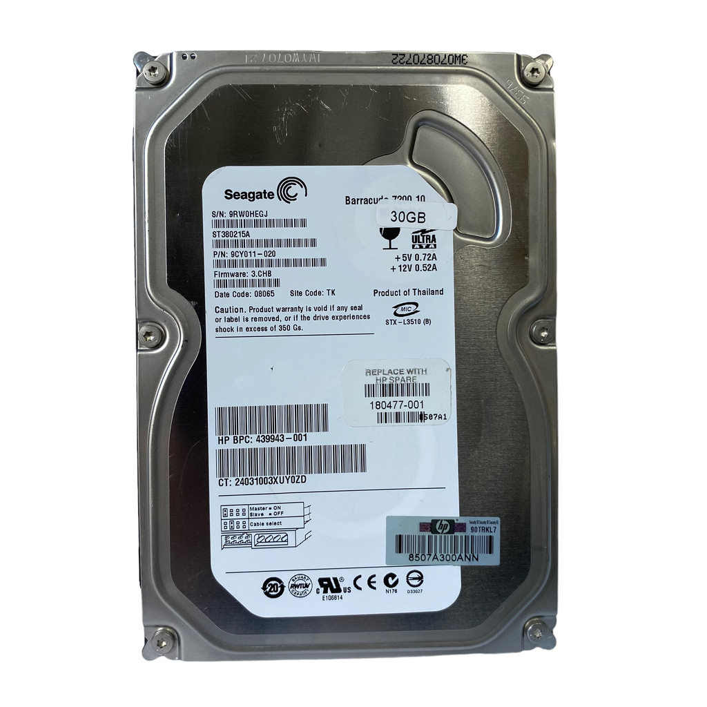 Hd Disco Rígido Interno Barracuda 80gb Para Desktop, Pc, Cpu