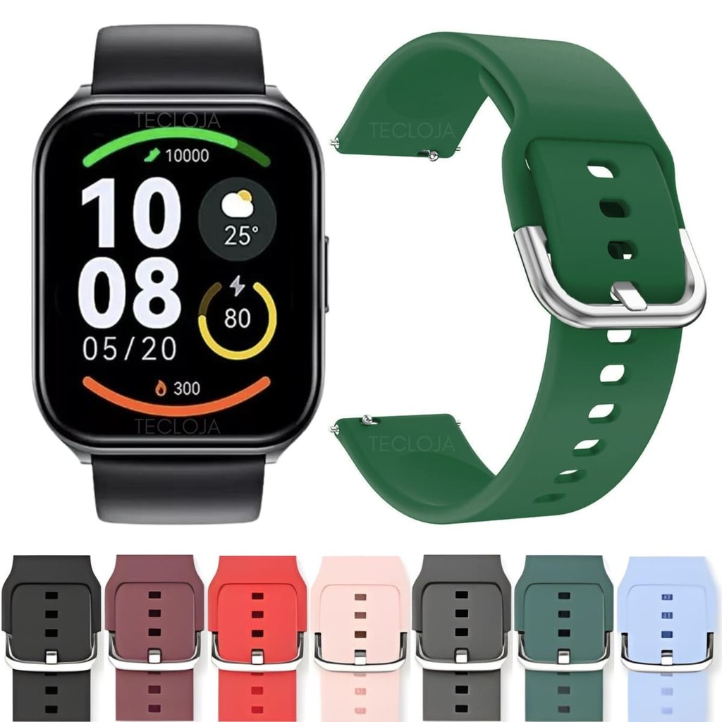 Pulseira Para Haylou Watch 2 Pro Pulseira Silicone Para Haylou Watch 2 Pro Pulseira Com Fivela em Oferta na Shopee