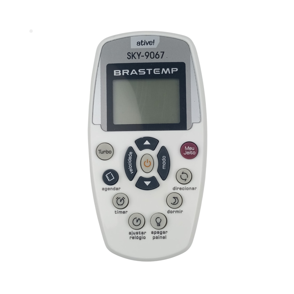 Controle Compatível Ar Condicionado Brastemp Consul SKY-9067